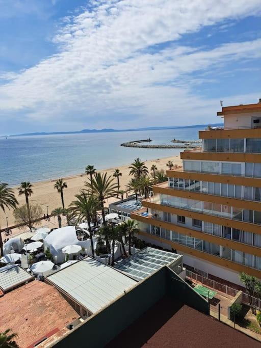 Holiday Center Apartamento Vistas Mar, Acceso Directo Playa Y Piscina Roses Exterior photo