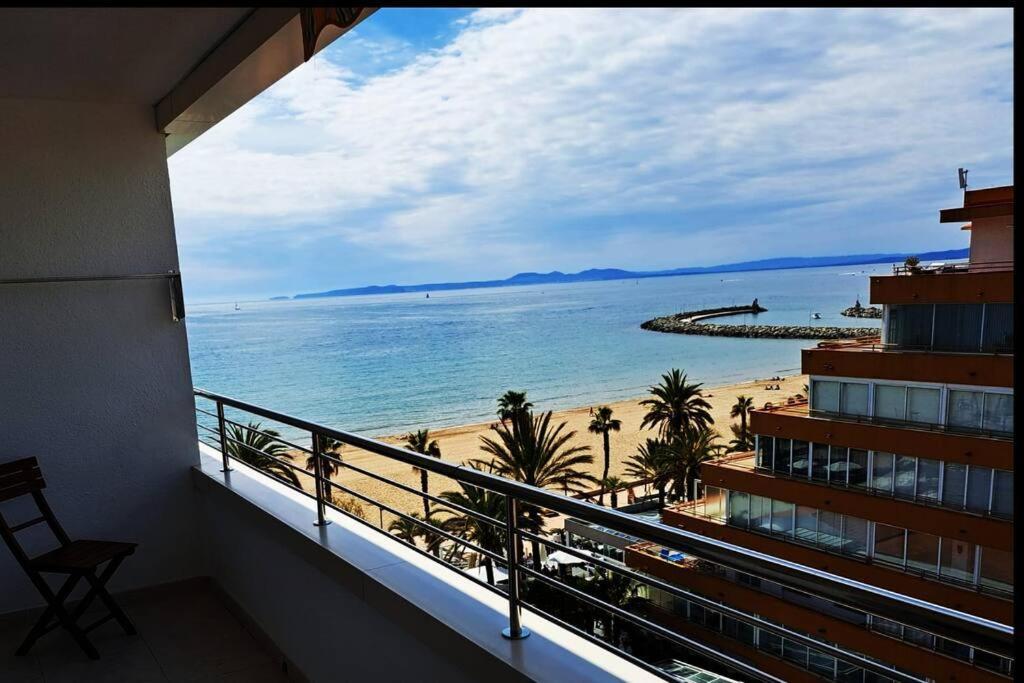 Holiday Center Apartamento Vistas Mar, Acceso Directo Playa Y Piscina Roses Exterior photo